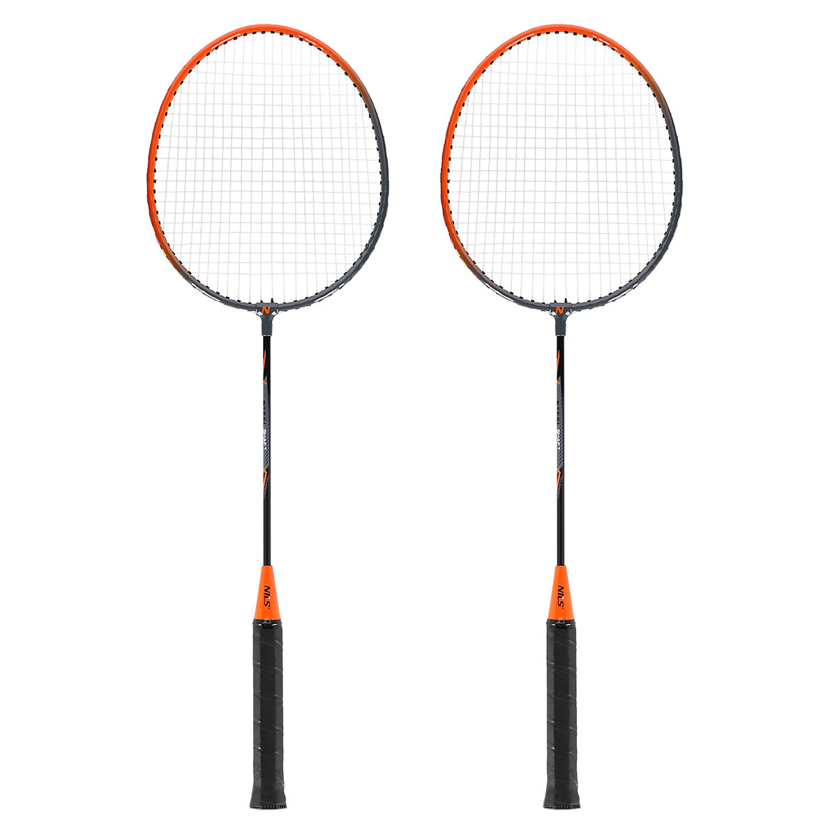 NILS Badminton Set - 2 Rackets en Opberghoes