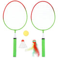 NILS Junior Badminton Set - 2 Rackets en Shuttles