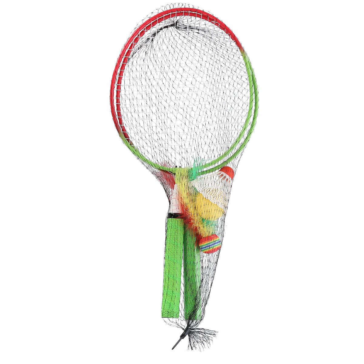 NILS Junior Badminton Set - 2 Rackets en Shuttles