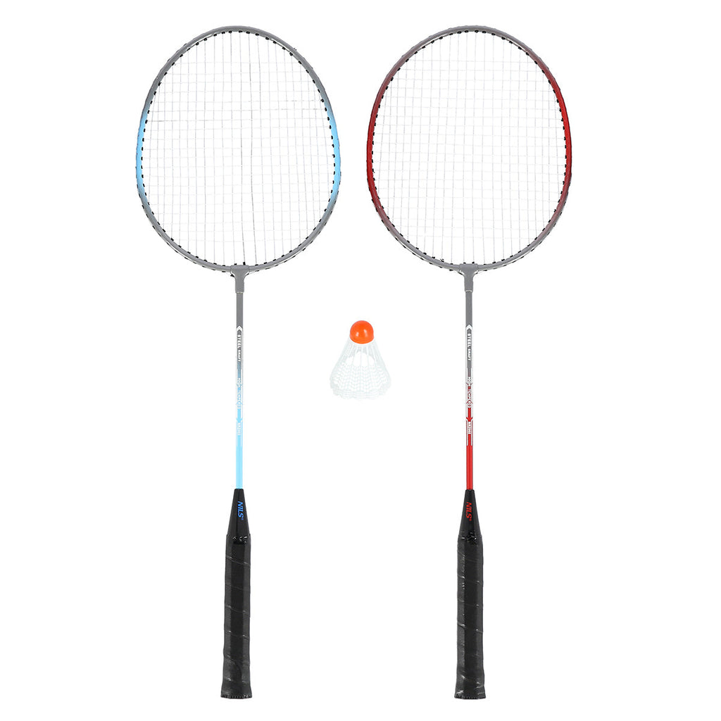NILS Badminton Set - 2 Rackets en Shuttle