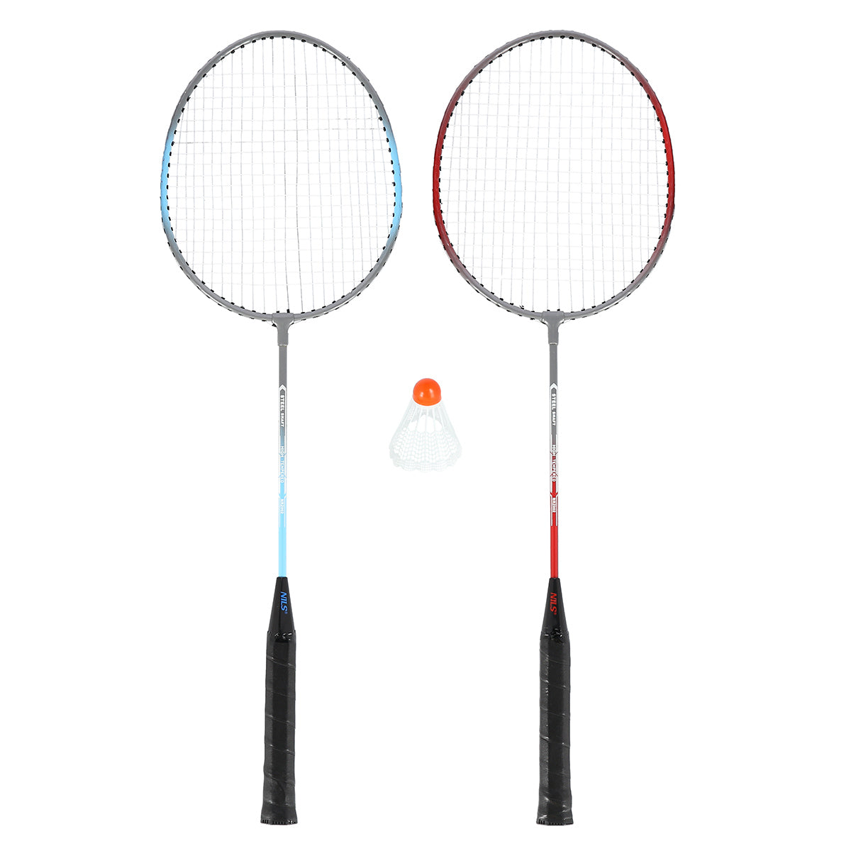 NILS Badminton Set - 2 Rackets en Shuttle