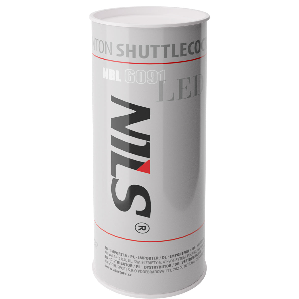 NILS Nylon Shuttles met LED - Lichtblauw - 3 Stuks