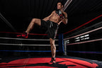 Gorilla Wear Functional Mesh Shorts - Zwart/Rood