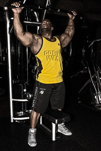 Gorilla Wear Functional Mesh Shorts - Zwart/Wit