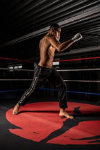 Gorilla Wear Functional Mesh Trainingsbroek - Zwart/Rood