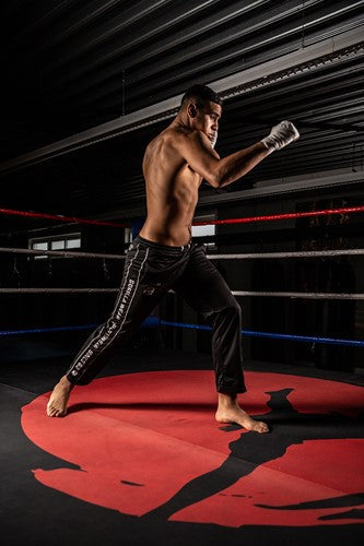 Gorilla Wear Functional Mesh Trainingsbroek - Zwart/Rood