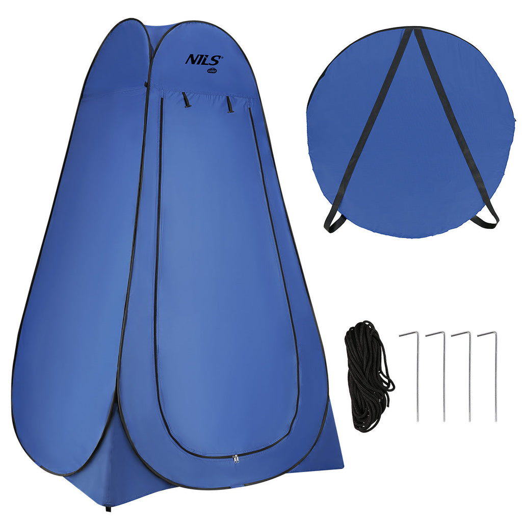 NILS Camp Pop-up Omkleedtent - Blauw