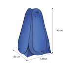 NILS Camp Pop-up Omkleedtent - Blauw