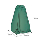 NILS Camp Pop-up Omkleedtent - Groen