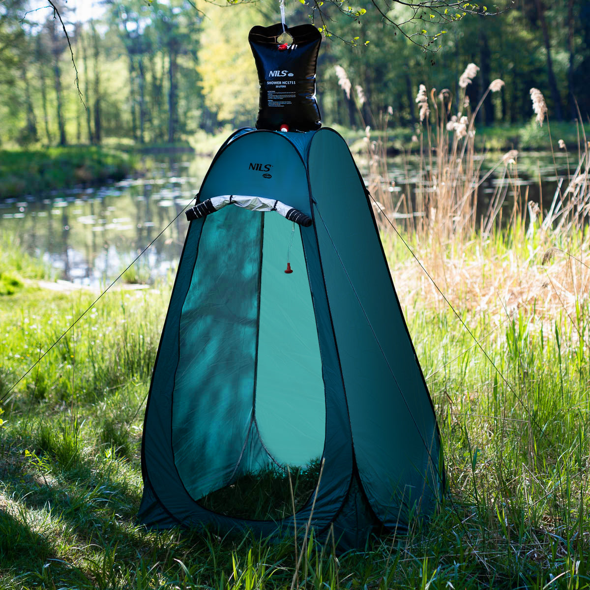 NILS Camp Pop-up Omkleedtent - Lichtblauw