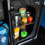 NILS Camp Campingkast - Zwart