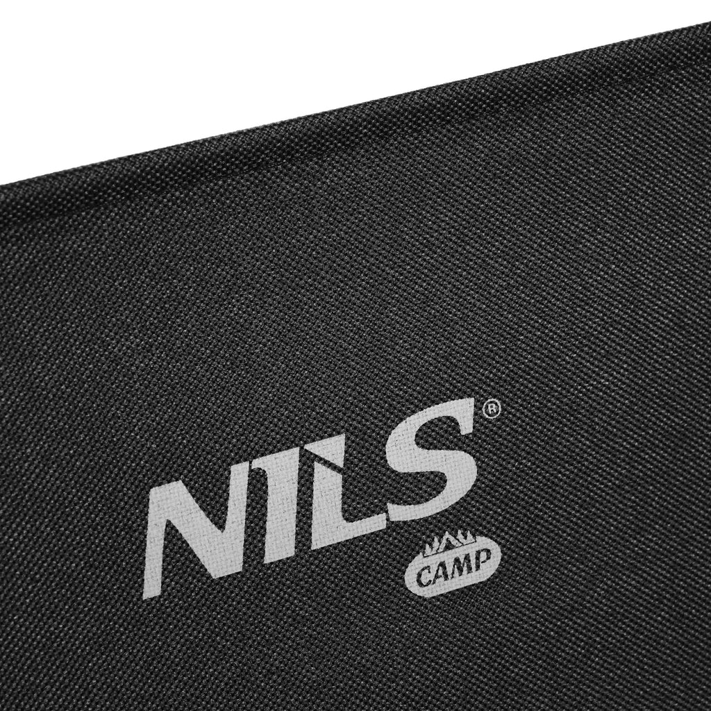 NILS Camp Opvouwbare Campingstoel - Zwart