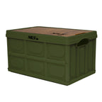 NILS Camp Opvouwbare Campingbox - 2-in-1 Tafelfunctie - Groen