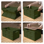 NILS Camp Opvouwbare Campingbox - 2-in-1 Tafelfunctie - Groen
