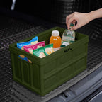 NILS Camp Opvouwbare Campingbox - 2-in-1 Tafelfunctie - Groen