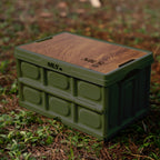 NILS Camp Opvouwbare Campingbox - 2-in-1 Tafelfunctie - Groen