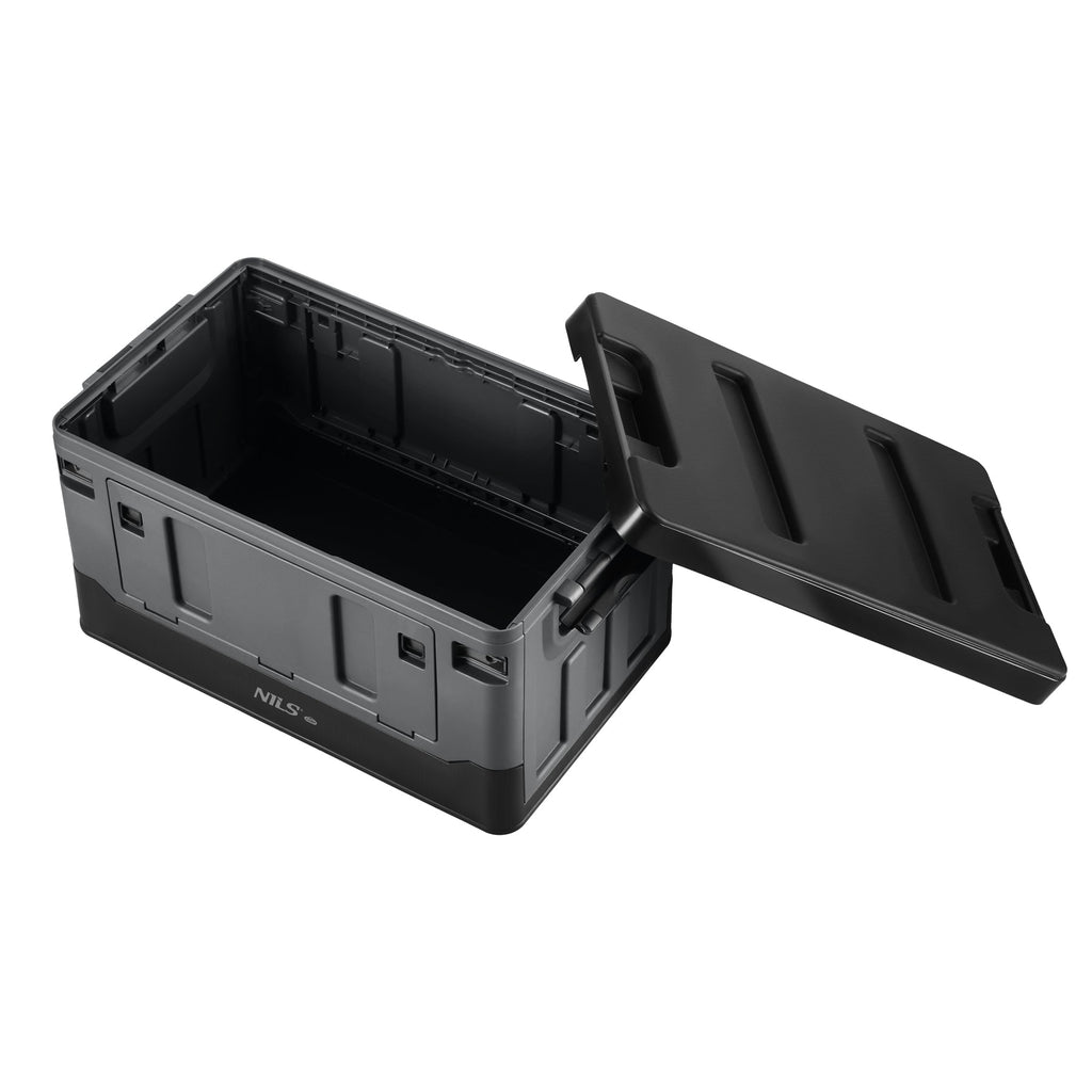 NILS Camp Opvouwbare Campingbox - 38 L - Grijs/Zwart