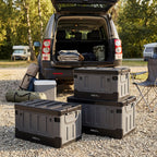 NILS Camp Opvouwbare Campingbox - 38 L - Grijs/Zwart