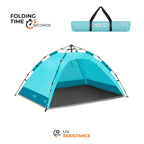 NILS Pop-up Strandtent - Blauw