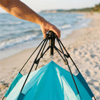 NILS Pop-up Strandtent - Blauw