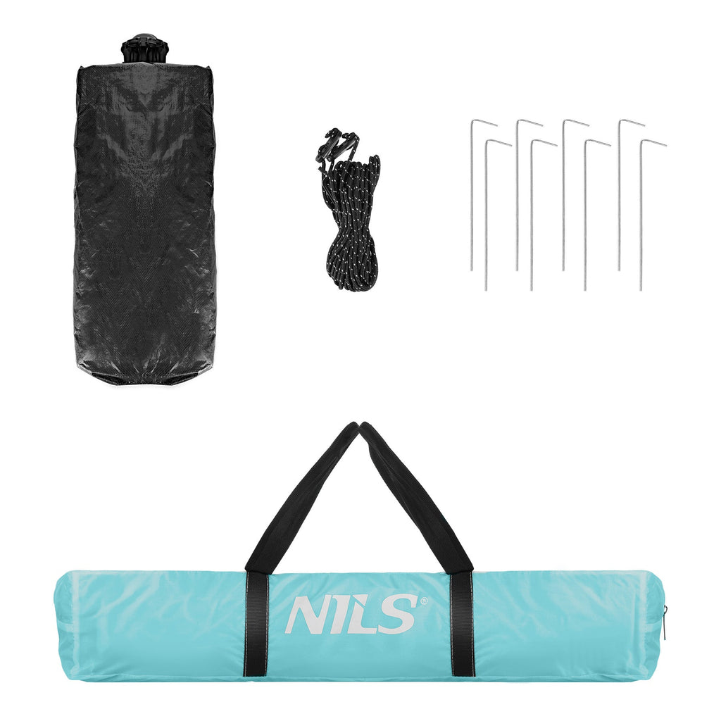 NILS Pop-up Strandtent - Blauw