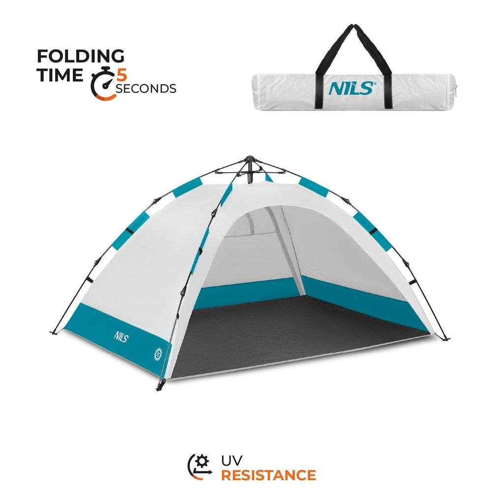 NILS Pop-up Strandtent - Grijs