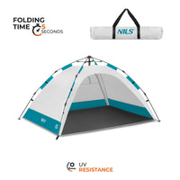 NILS Pop-up Strandtent - Grijs