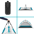 NILS Pop-up Strandtent - Grijs