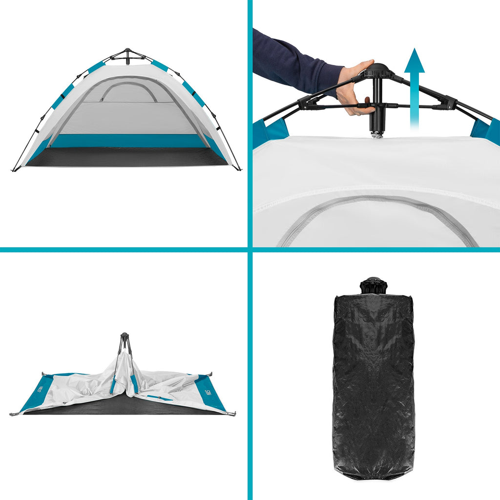 NILS Pop-up Strandtent - Grijs