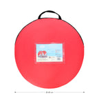 NILS Camp Pop-up Strandtent - Rood/Grijs