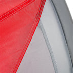 NILS Camp Pop-up Strandtent - Rood/Grijs