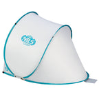 NILS Camp Pop-up Strandtent - Grijs/Turquoise