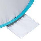 NILS Camp Pop-up Strandtent - Grijs/Turquoise
