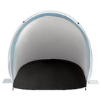 NILS Camp Pop-up Strandtent - Blauw/Grijs