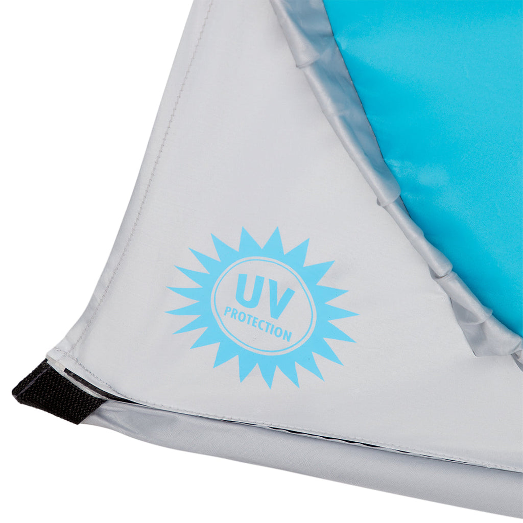 NILS Camp Pop-up Strandtent - Blauw/Grijs