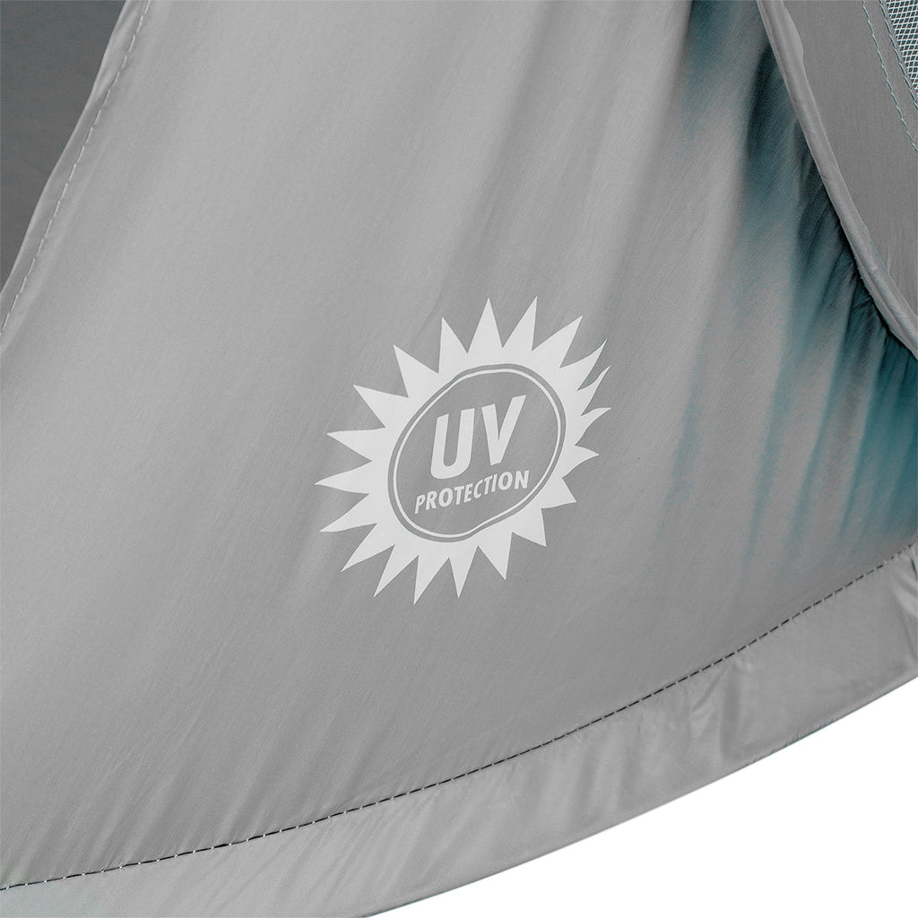 NILS Camp Pop-up Strandtent - Blauw/Grijs