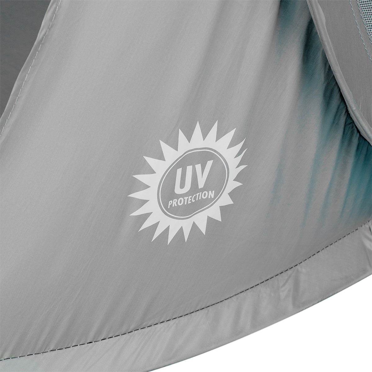 NILS Camp Pop-up Strandtent - Blauw/Grijs
