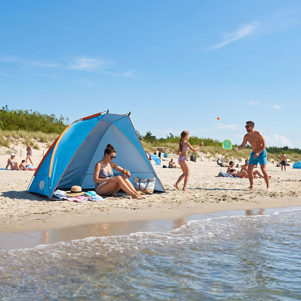 NILS Camp Strandtent - Blauw