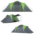 NILS Camp Highland Campingtent - Grijs/Groen