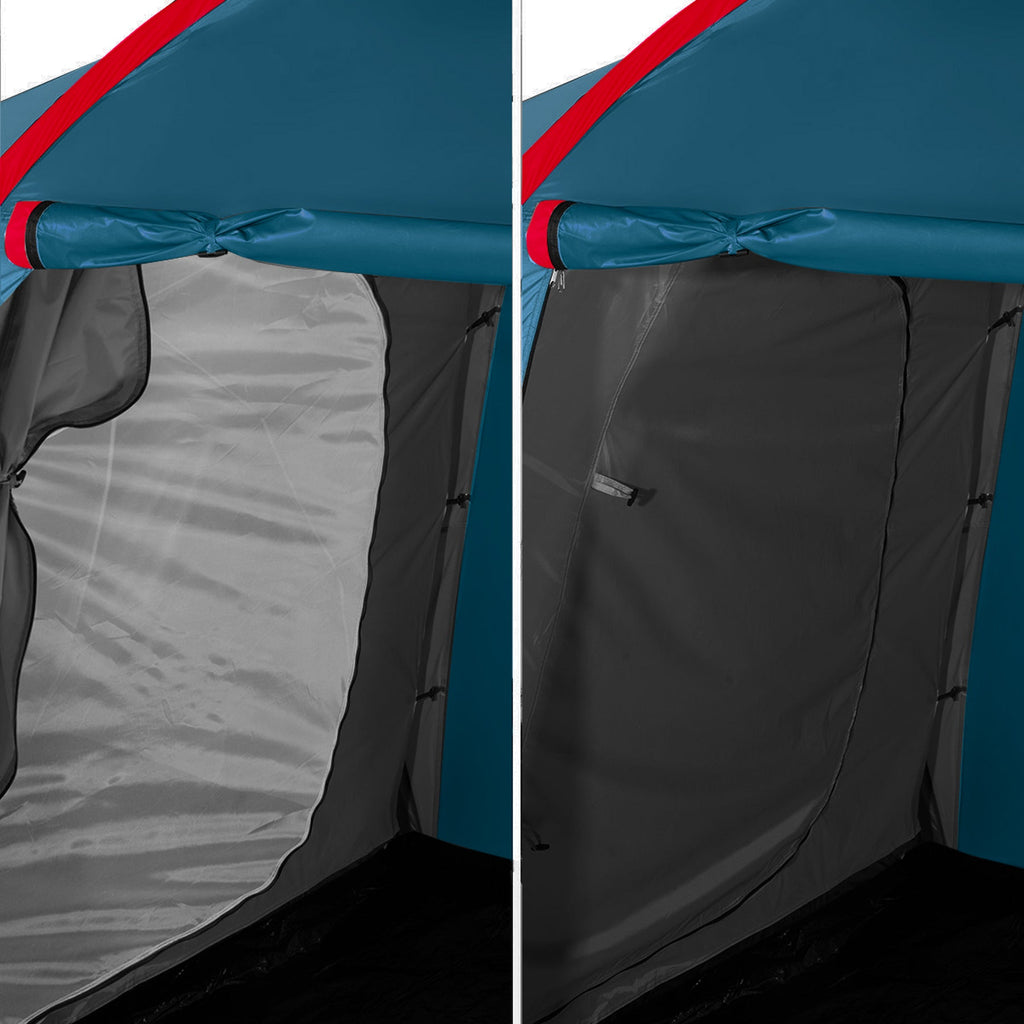 NILS Camp Highland Campingtent - Blauw/Grijs