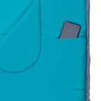 NILS Camp Slaapzak - Grijs/Blauw- Maat M