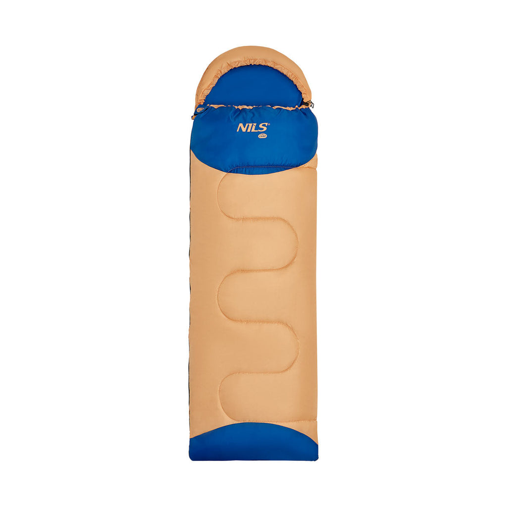 NILS Camp Junior Slaapzak - Oranje/Blauw