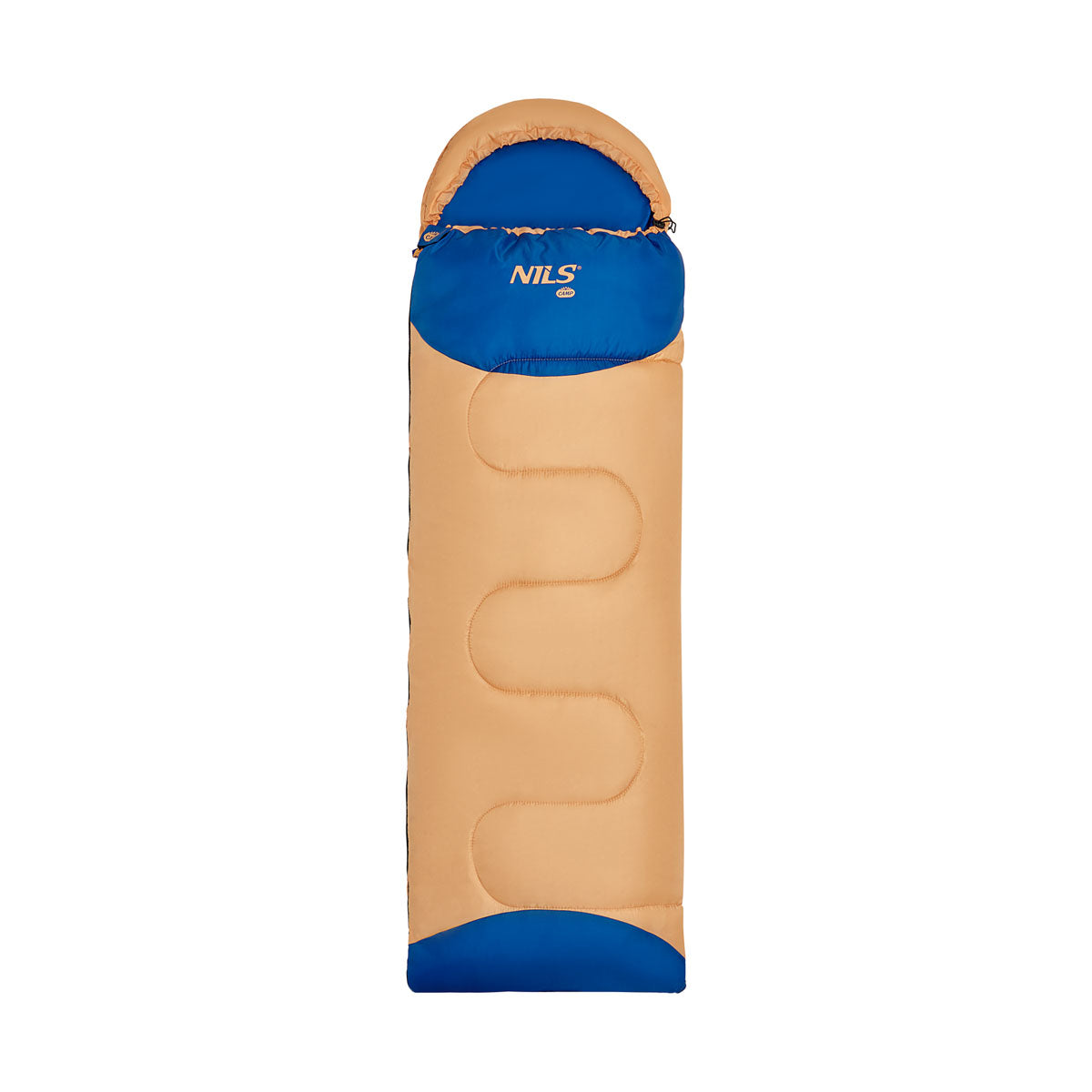 NILS Camp Junior Slaapzak - Oranje/Blauw
