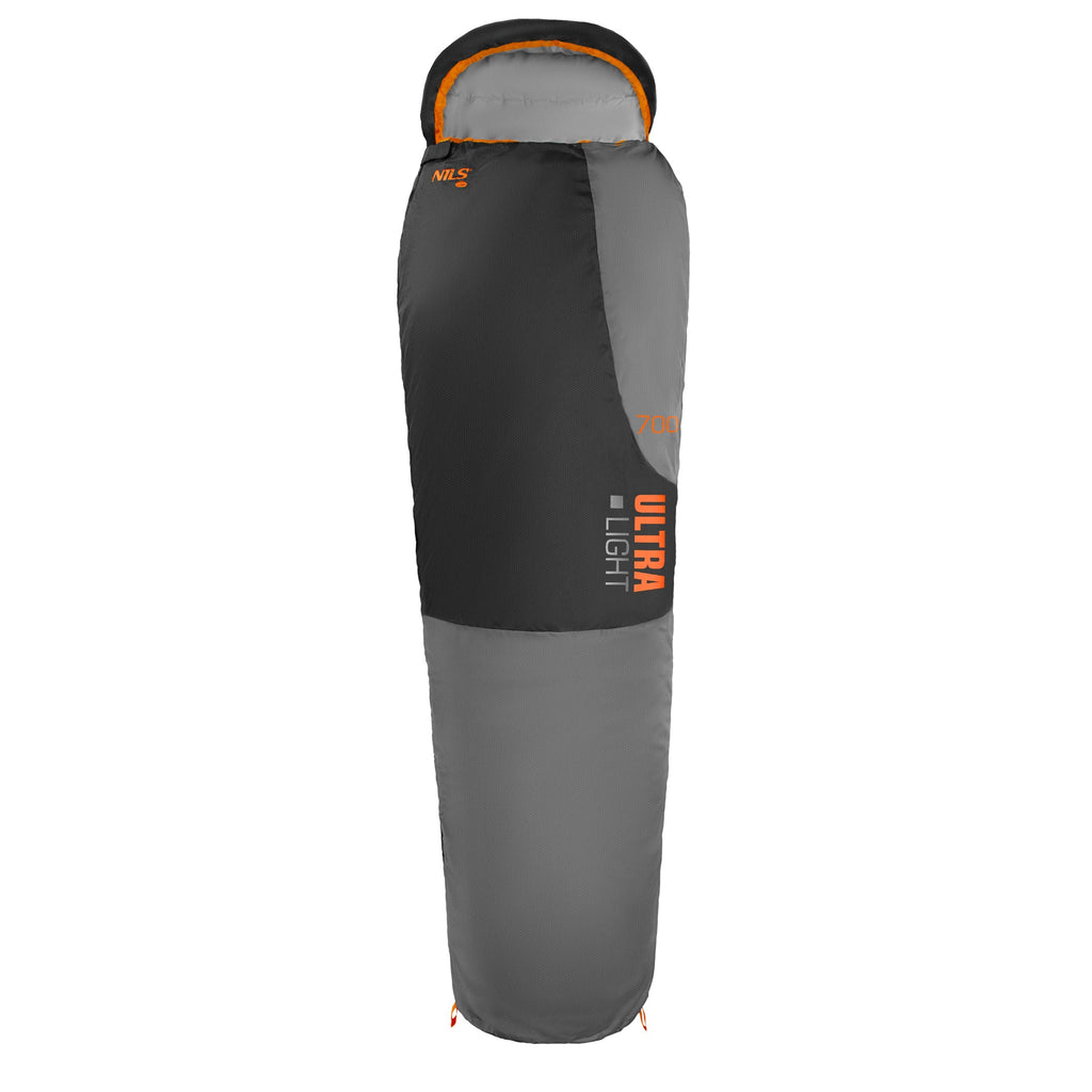 NILS Camp Ultra Light Slaapzak - 710 gr - Grijs