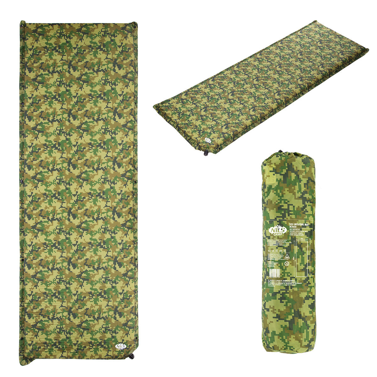 NILS Camp Zelfopblazende Slaapmat - Camo