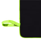 NILS Microvezel Handdoek - Zwart - 140 x 70 cm