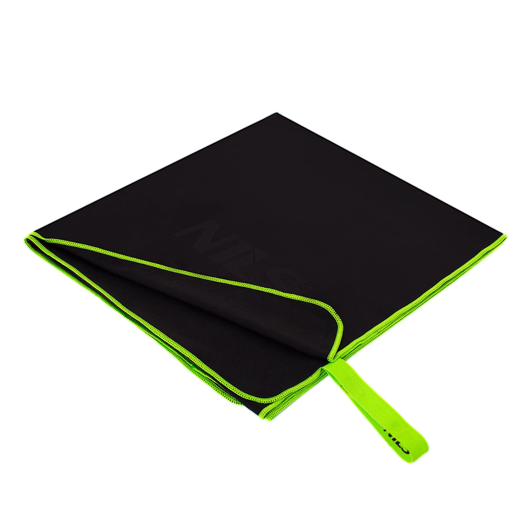 NILS Microvezel Handdoek - Zwart - 140 x 70 cm