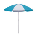 NILS Camp Strandparasol - 180 cm - Turquoise/Grijs