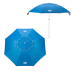 NILS Camp Strandparasol - 220 cm - Blauw