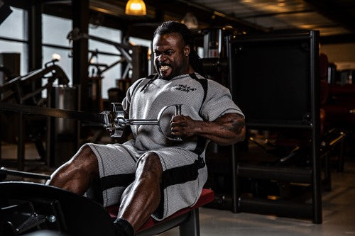 Gorilla Wear Augustine Old School Work Out Top - Zwart